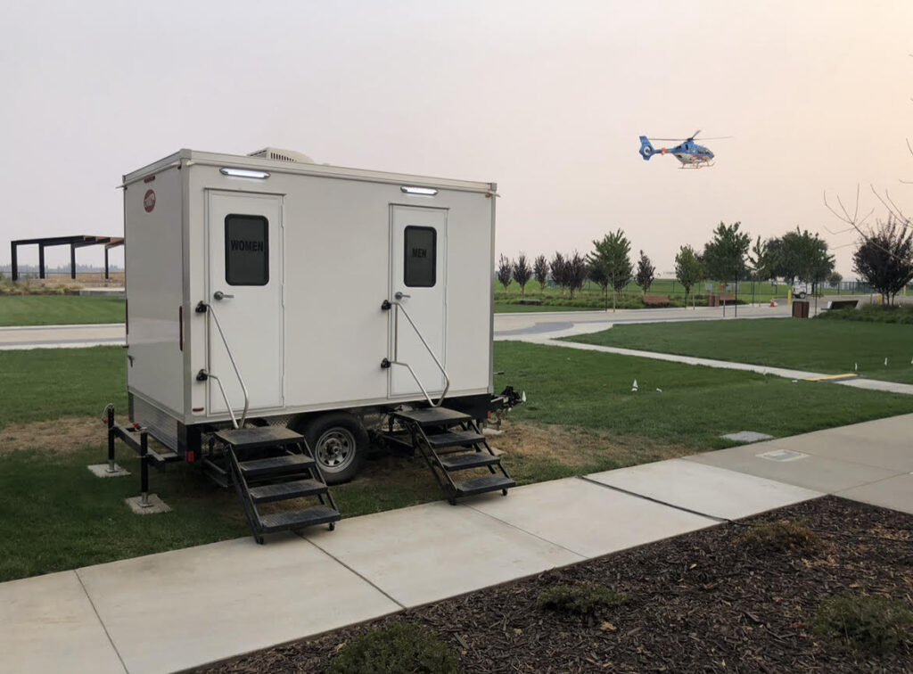 Temporary bathroom rentals in Houston TX