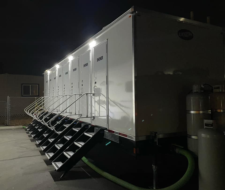 Emergency response shower trailer Anaheim