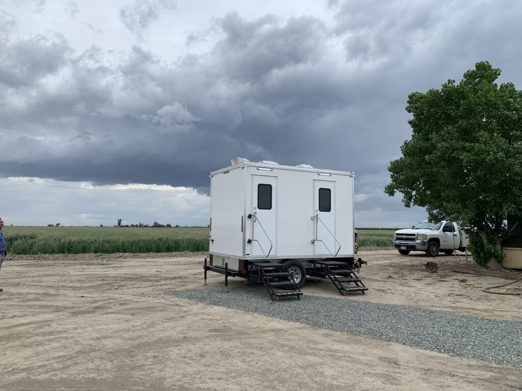 2 Station Luxury Restroom Rental in Houston TX