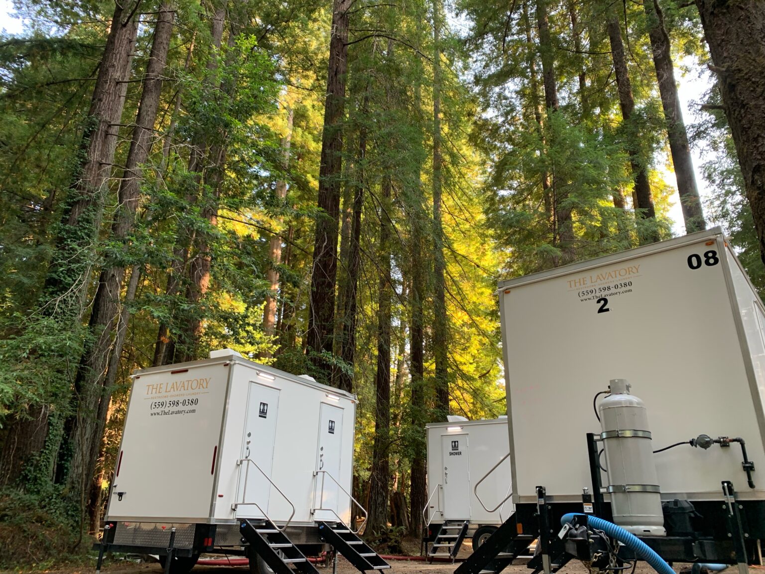 Shower Trailer Rentals in Fresno, Sacramento, & San Francisco Areas CA ...