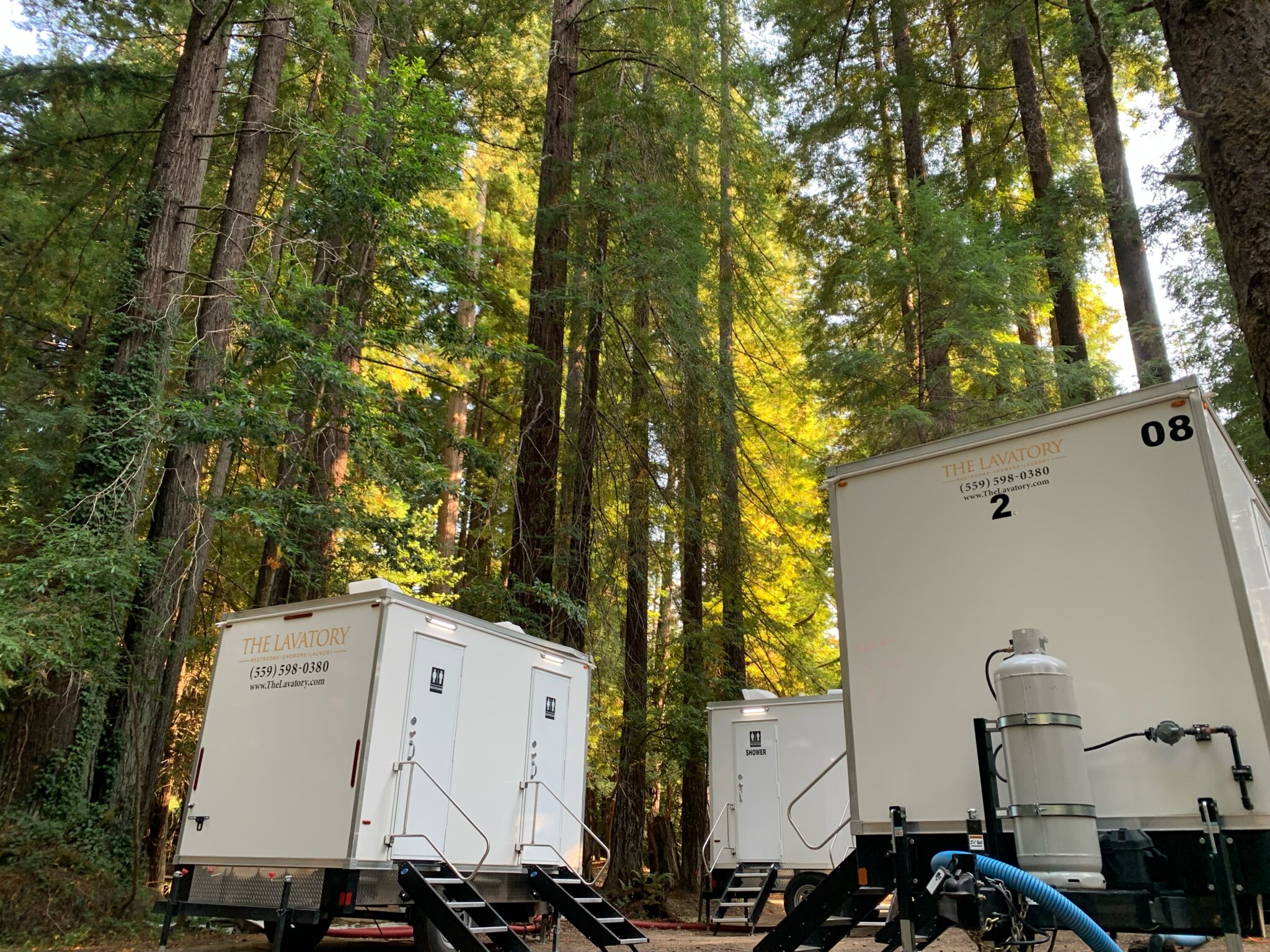 Shower Trailer Rentals in Fresno, Sacramento, & San Francisco Areas CA| The Lavatory