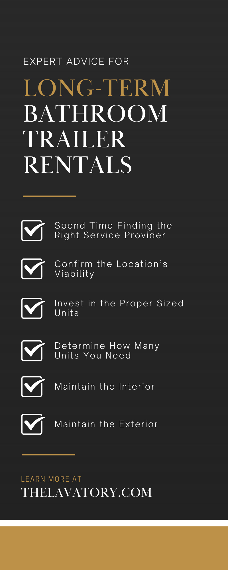 Expert Advice for LongTerm Bathroom Trailer Rentals in Fresno, Visalia