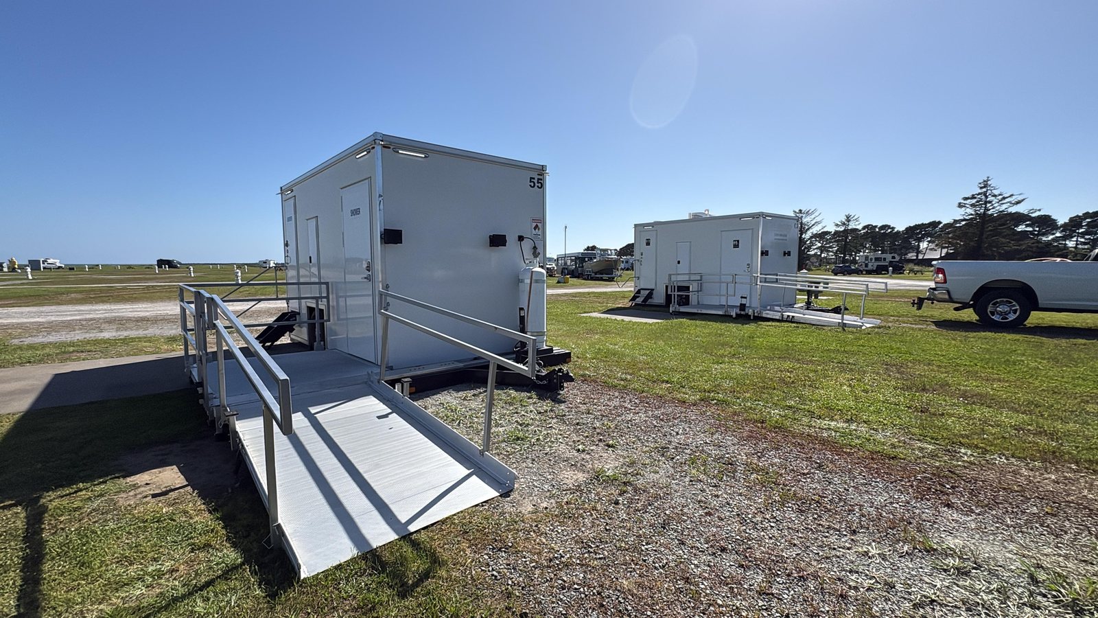 The ada trailer used in San Jose