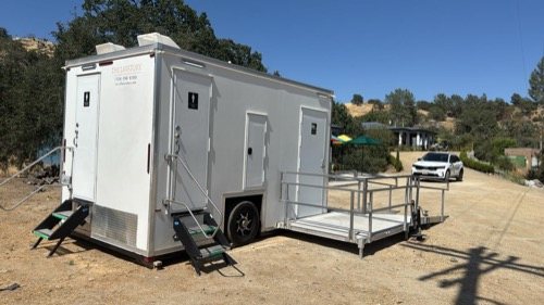 Single-Station ADA Shower and Restroom Combo for rent near Henderson and Las Vegas
