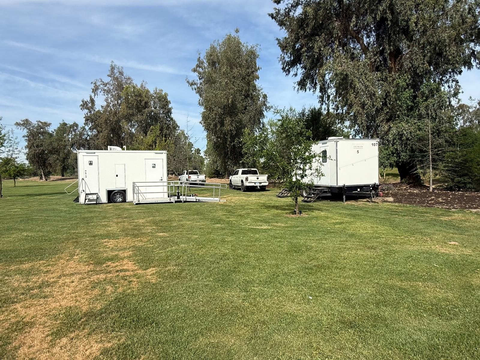 ADA + 2 Restroom Trailer for rent near Salt Lake City and West Valley City