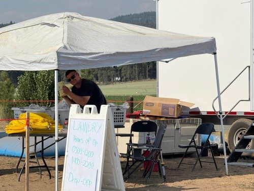 a unit set for a multi-week job, a South Bay job
