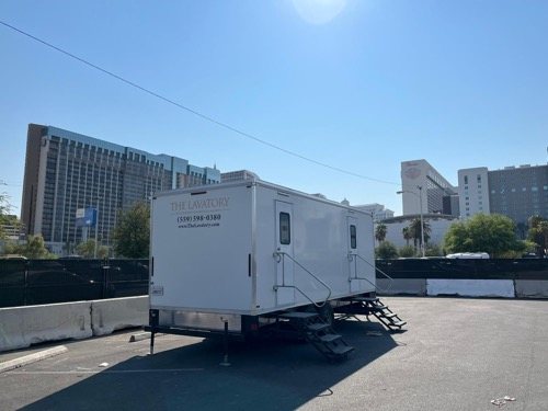 Laundry trailer delivery range from Las Vegas to Henderson