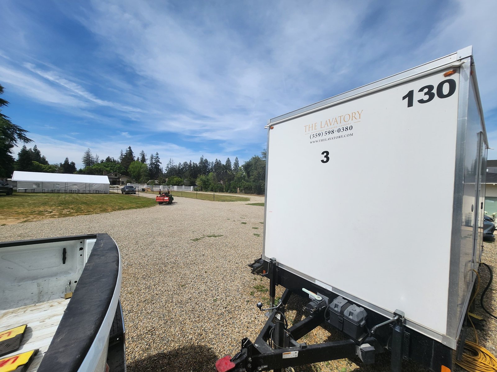 3-Station Restroom Trailer for rent near Spanish Springs and Sparks