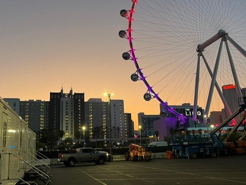 Luxury restroom trailer set up near Draper for festivals, concerts and fairs