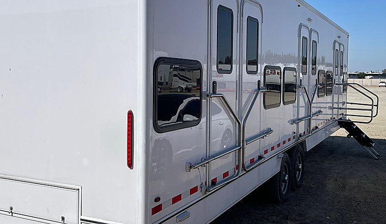 Sleeper bunkhouse trailer in Colorado